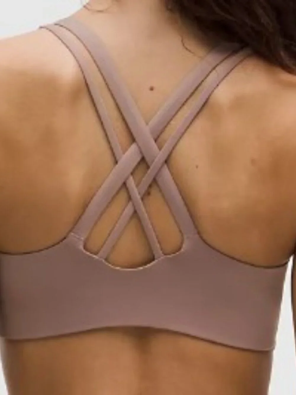 LULULEMON Energy Evolve Medium Support Bra in Ashen Rose Sz MEDIUM - Picture 5 of 5